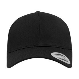 Flexfit Curved Classic Snapback, Black, One Size bedrucken, Art.-Nr. 328681010