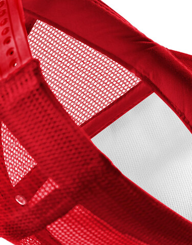 Beechfield Vintage Snapback Trucker, Fuchsia/White, One Size bedrucken, Art.-Nr. 329694700