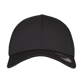 Flexfit Flexfit 3D Hexagon Jersey Cap, Black, S/M bedrucken, Art.-Nr. 330681011