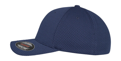 Flexfit Flexfit 3D Hexagon Jersey Cap, Navy, S/M bedrucken, Art.-Nr. 330682001