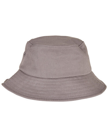 Flexfit Flexfit Cotton Twill Bucket Hat Kids, Grey, One Size bedrucken, Art.-Nr. 333681210