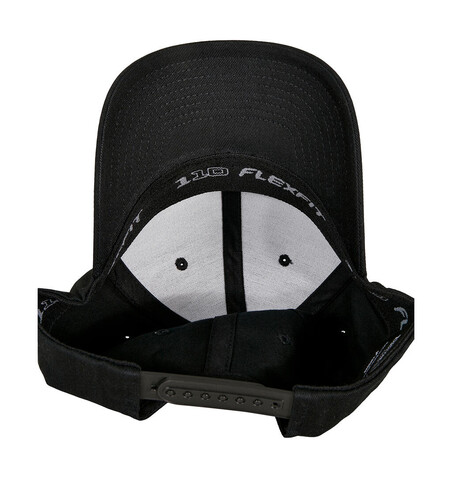 Flexfit 110 Organic Cap, Dark Grey, One Size bedrucken, Art.-Nr. 337681280