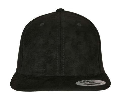 Flexfit Suede Leather Snapback, Black, One Size bedrucken, Art.-Nr. 339681010 Flexfit Suede Leather Snapback, Black, One Size bedrucken, Art.-Nr. 339681010