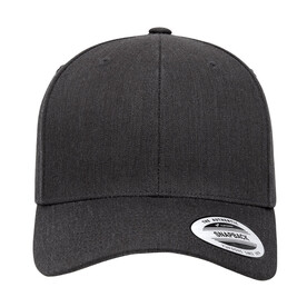 Flexfit Retro Cotton Blend Snapback, Dark Heather, One Size bedrucken, Art.-Nr. 347681260