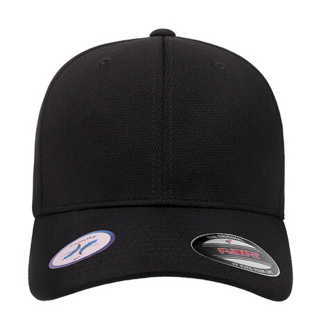 Flexfit Cool and Dry Sport Cap, Black, S/M bedrucken, Art.-Nr. 349681011