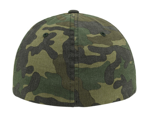 Flexfit Flexfit Garment Washed Camo, Green Camo, S/M bedrucken, Art.-Nr. 351685061