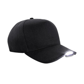 Beechfield LED Light Cap, Black, One Size bedrucken, Art.-Nr. 353691010 Beechfield LED Light Cap, Black, One Size bedrucken, Art.-Nr. 353691010