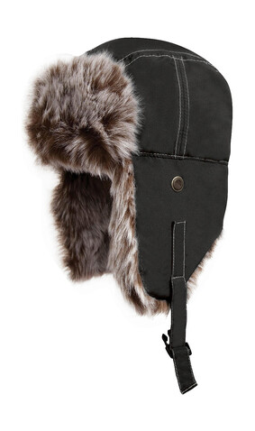 Result Caps Classic Sherpa Hat, Jet Black, M bedrucken, Art.-Nr. 356341114