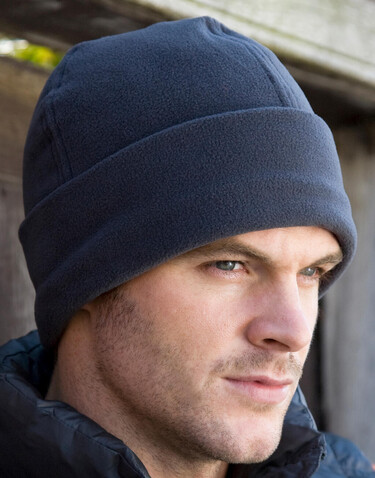Result Caps Polartherm™ Ski Bob Hat, Charcoal Grey, M bedrucken, Art.-Nr. 361341304