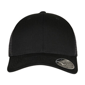 Flexfit 110 Mesh Cap, Black, One Size bedrucken, Art.-Nr. 361681010