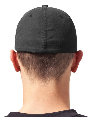 Flexfit Flexfit Garment Washed Cotton Dad Hat, Black, S/M bedrucken, Art.-Nr. 365681011