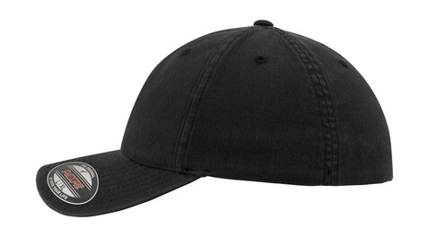 Flexfit Flexfit Garment Washed Cotton Dad Hat, Black, S/M bedrucken, Art.-Nr. 365681011
