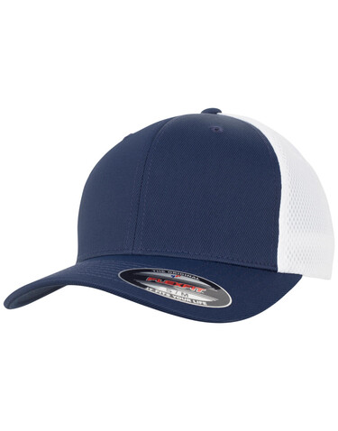 Flexfit Flexfit Ultrafibre/Airmesh 2-Tone, Navy/White, S/M bedrucken, Art.-Nr. 368682541
