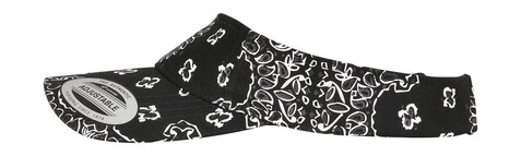 Flexfit Visor Bandana Print, White, One Size bedrucken, Art.-Nr. 370680000