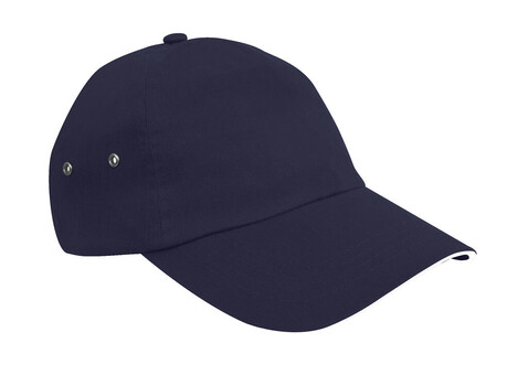 Result Caps Plush Sandwich Cap, Navy/White, One Size bedrucken, Art.-Nr. 372342520 Result Caps Plush Sandwich Cap, Navy/White, One Size bedrucken, Art.-Nr. 372342520