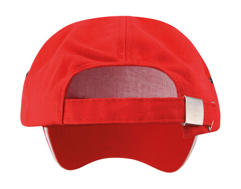 Result Caps Plush Sandwich Cap, White/Navy, One Size bedrucken, Art.-Nr. 372340520