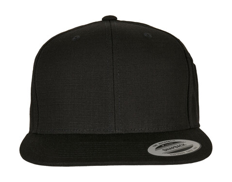Flexfit Pencil Holder Snapback Cap, Black, One Size bedrucken, Art.-Nr. 374681010