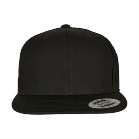 Flexfit Pencil Holder Snapback Cap, Black, One Size bedrucken, Art.-Nr. 374681010