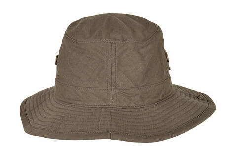 Flexfit Angler Hat, Black, One Size bedrucken, Art.-Nr. 385681010