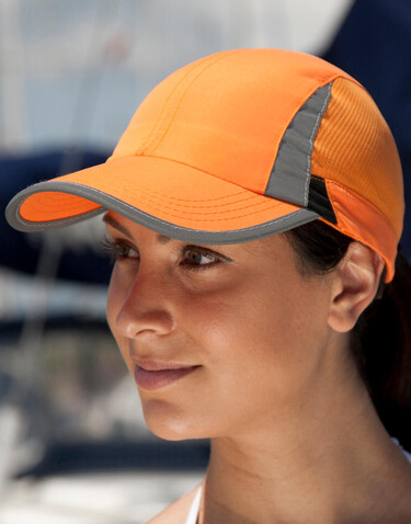 Result Caps Spiro Sport Cap, Aqua/Black, One Size bedrucken, Art.-Nr. 386343610