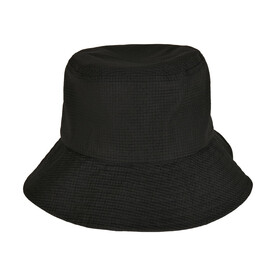 Flexfit Adjustable Flexfit Bucket Hat, Black, One Size bedrucken, Art.-Nr. 387681010