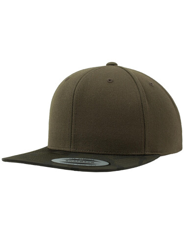 Flexfit Camo Visor Snapback, Black Camo, One Size bedrucken, Art.-Nr. 392681040
