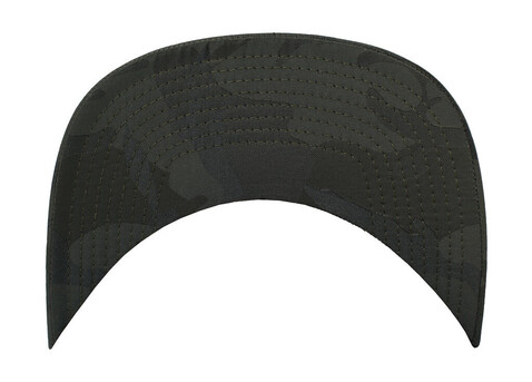 Flexfit Camo Visor Snapback, Black Camo, One Size bedrucken, Art.-Nr. 392681040