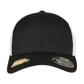 Flexfit 110 Recycled Cap 2-Tone, Black/White, One Size bedrucken, Art.-Nr. 397681500