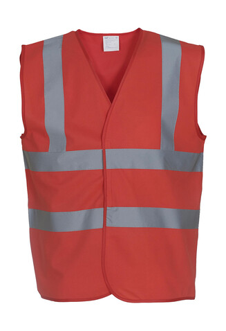 Yoko Fluo 2 Band+Brace Waistcoat, Red, 2XL bedrucken, Art.-Nr. 402774007 Yoko Fluo 2 Band+Brace Waistcoat, Red, 2XL bedrucken, Art.-Nr. 402774007