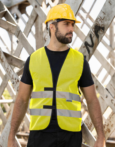 Korntex Mesh-Vest Thessaloniki, Yellow, 3XL bedrucken, Art.-Nr. 404136005 Korntex Mesh-Vest Thessaloniki, Yellow, 3XL bedrucken, Art.-Nr. 404136005