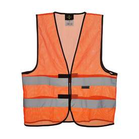 Korntex Mesh-Vest Thessaloniki, Orange, S bedrucken, Art.-Nr. 404134100
