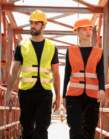 Korntex Mesh-Vest Thessaloniki, Orange, XL bedrucken, Art.-Nr. 404134103 Korntex Mesh-Vest Thessaloniki, Orange, XL bedrucken, Art.-Nr. 404134103