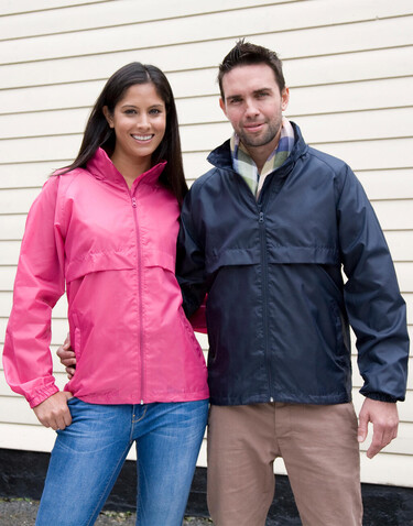 Result Core Adult Windcheater, Black, XL bedrucken, Art.-Nr. 404331016