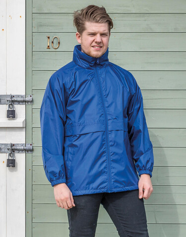 Result Core Adult Windcheater, Black, XL bedrucken, Art.-Nr. 404331016