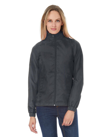 B &amp; C ID.601/women Midseason Windbreaker, Red, L bedrucken, Art.-Nr. 406424005