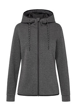 Stedman Recycled Scuba Jacket Women, Anthra Heather, L bedrucken, Art.-Nr. 407051185