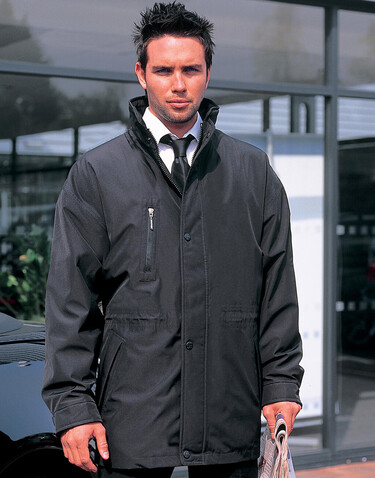 Result City Executive Jacket, Black, 3XL bedrucken, Art.-Nr. 408331018