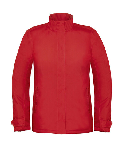 B &amp; C Real+/women Heavy Weight Jacket, Deep Red, S bedrucken, Art.-Nr. 408424063