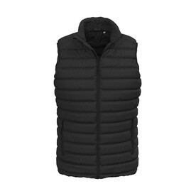 Stedman Lux Padded Vest Men, Black Opal, S bedrucken, Art.-Nr. 412051022