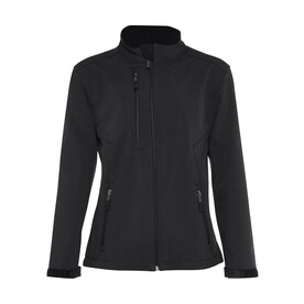SG Signature Tagless Softshell Jacket Kids, Black, 116 (5-6/M) bedrucken, Art.-Nr. 412521014