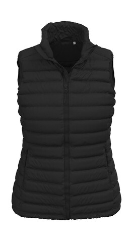 Stedman Lux Padded Vest Women, Black Opal, S bedrucken, Art.-Nr. 413051023