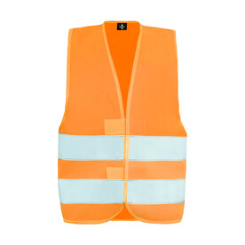 Korntex Safety Vest for Kids Aarhus, Orange, 2XS bedrucken, Art.-Nr. 414134101