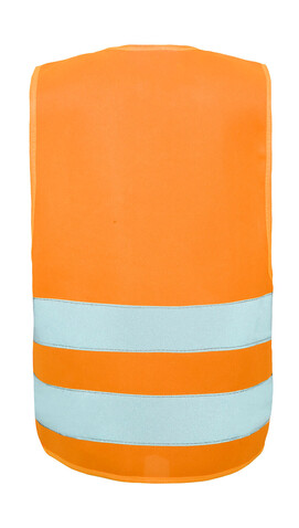Korntex Safety Vest for Kids Aarhus, Orange, 2XS bedrucken, Art.-Nr. 414134101