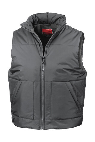 Result Fleece Lined Bodywarmer, Black, L bedrucken, Art.-Nr. 414331015