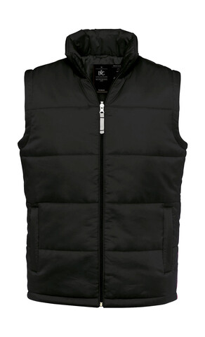 B &amp; C Bodywarmer/men, Black, L bedrucken, Art.-Nr. 414421015