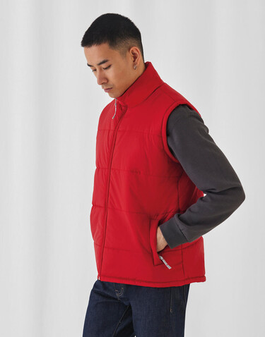 B & C Bodywarmer/men, Red, 3XL bedrucken, Art.-Nr. 414424008 B & C Bodywarmer/men, Red, 3XL bedrucken, Art.-Nr. 414424008