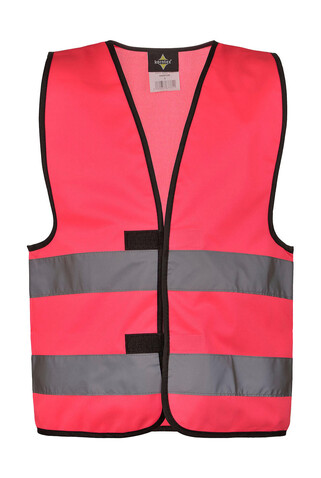 Korntex Signal Vest for Kids Aarhus, Neon Pink, 2XS bedrucken, Art.-Nr. 415134231 Korntex Signal Vest for Kids Aarhus, Neon Pink, 2XS bedrucken, Art.-Nr. 415134231
