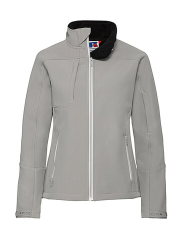 Russell Europe Ladies` Bionic Softshell Jacket, Stone, M bedrucken, Art.-Nr. 416000094