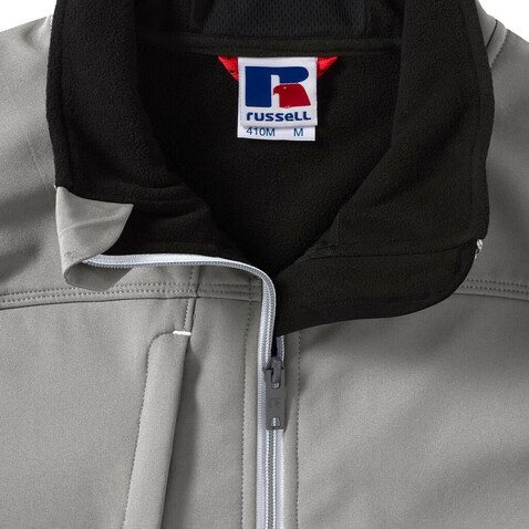 Russell Europe Men`s Bionic Softshell Jacket, French Navy, XS bedrucken, Art.-Nr. 417002012