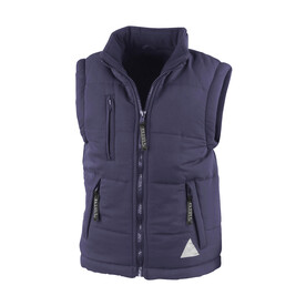 Result Junior Ultra Padded Bodywarmer, Navy, 2XS (2-3) bedrucken, Art.-Nr. 417332001 Result Junior Ultra Padded Bodywarmer, Navy, 2XS (2-3) bedrucken, Art.-Nr. 417332001